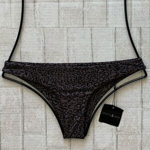Stone Fox Swim MALIBU Low Rise Snake Bikini Bottom